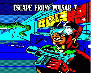 Mysterious Adventures - Escape From Pulsar 7 (1986)(Adventure Soft U.K. Ltd.) screen shot title